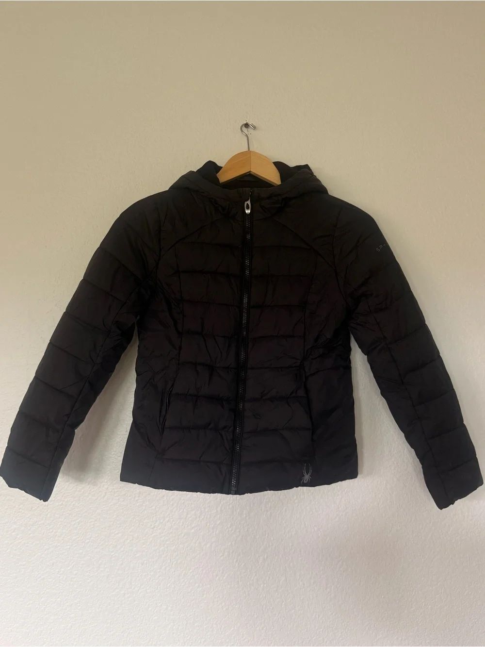 Kids SPYDER black jacket
